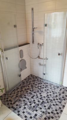Kompakte Dusche